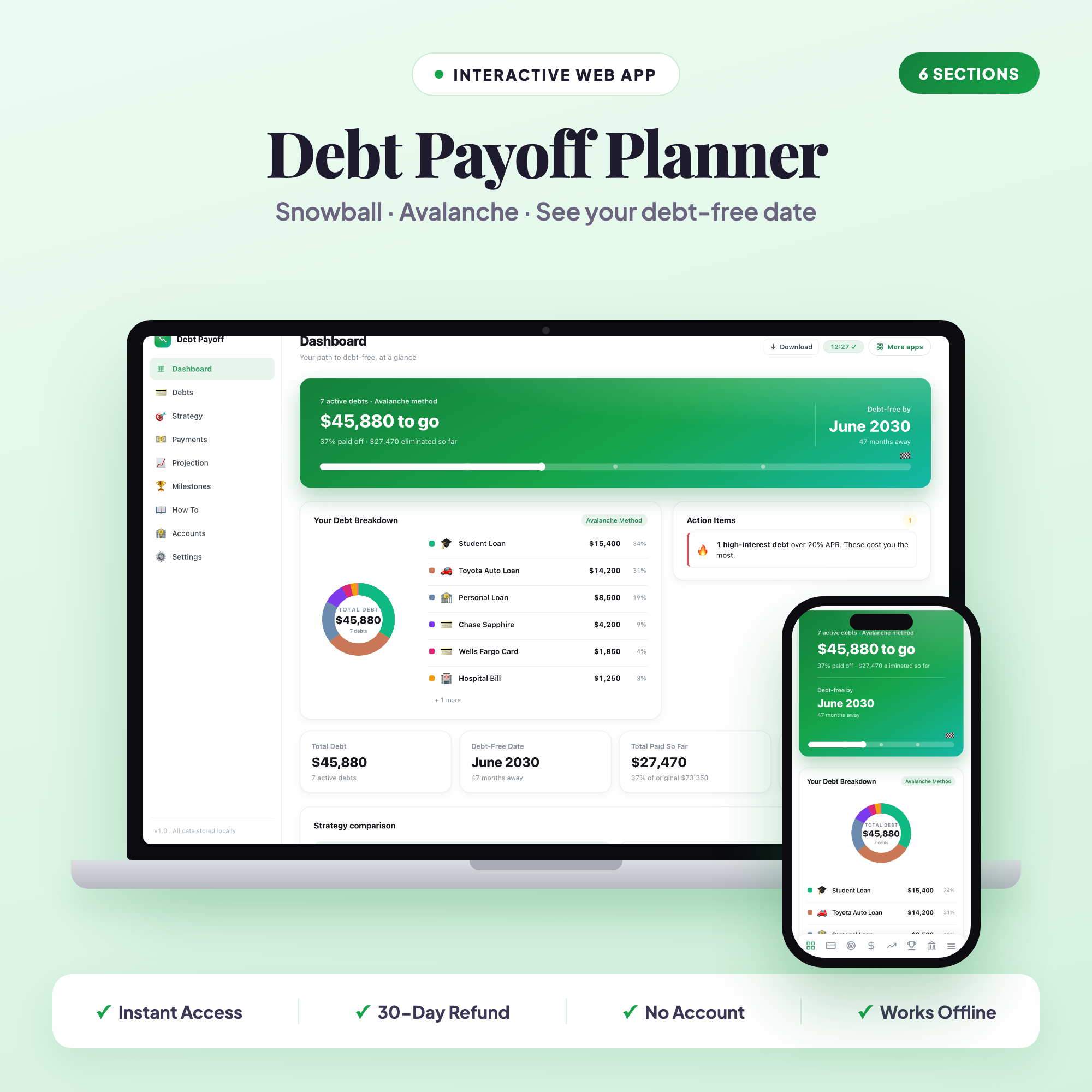 Debt Payoff Planner