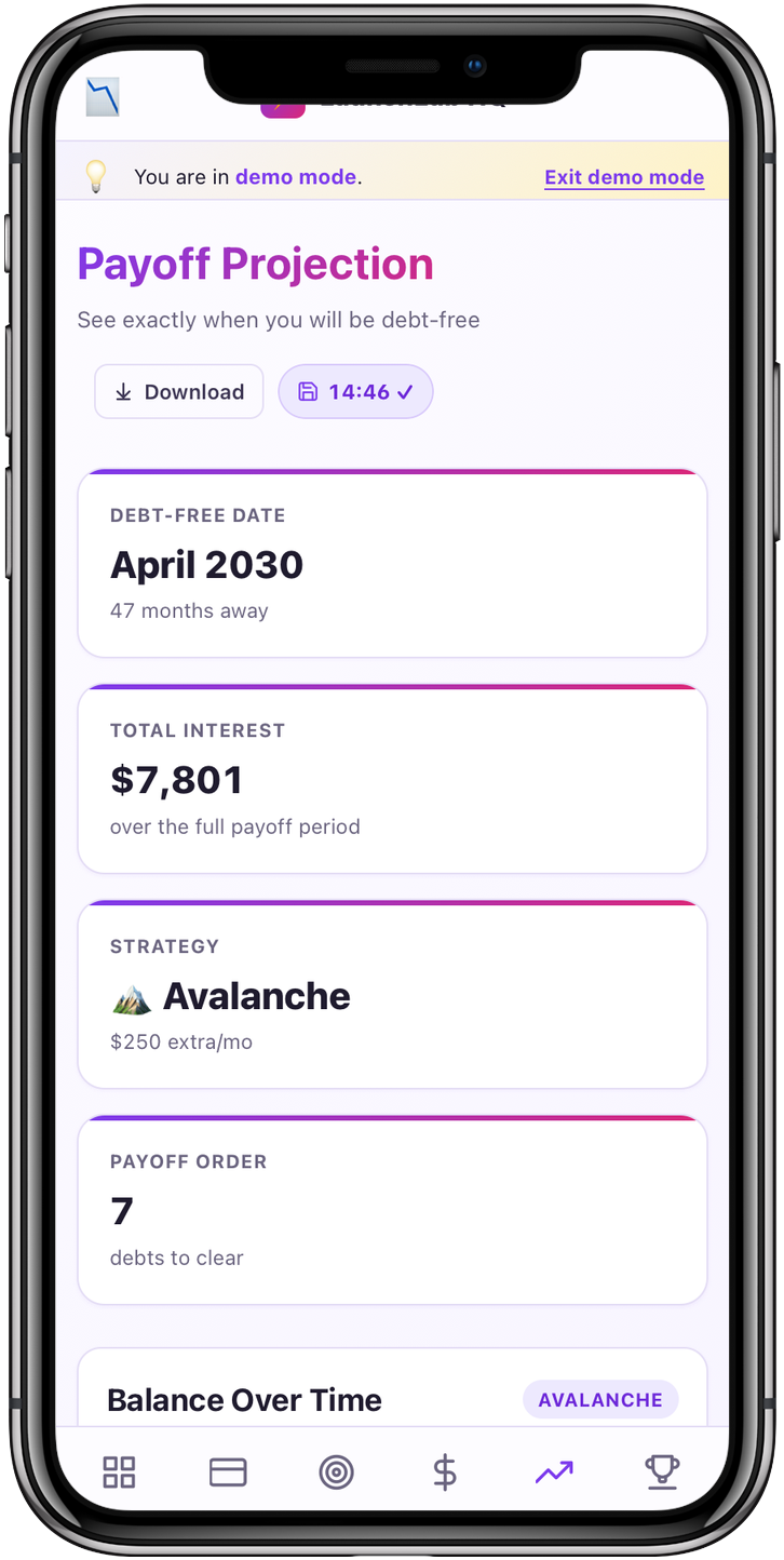 Calendar tap